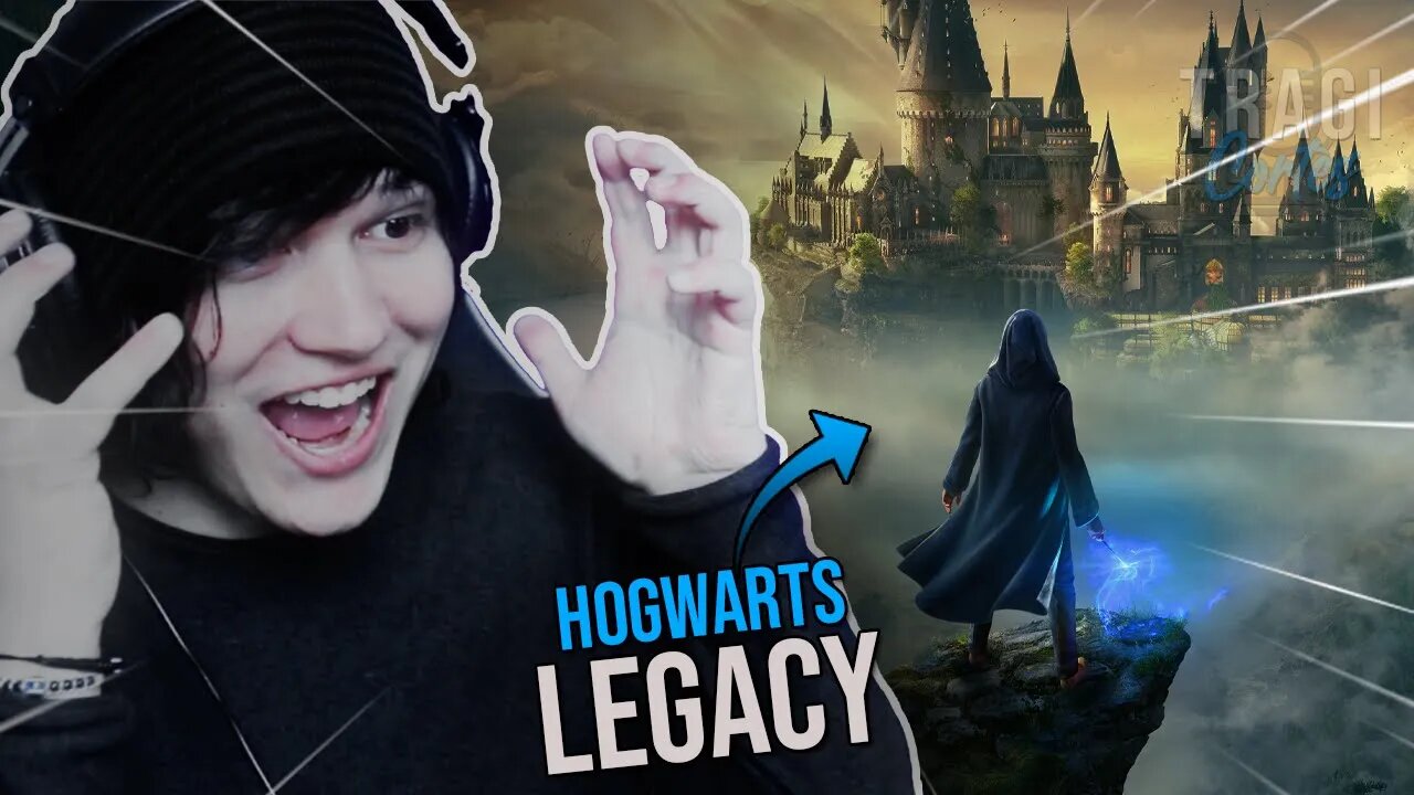 UM EMO JOGANDO HOGWARTS LEGACY 🎮
