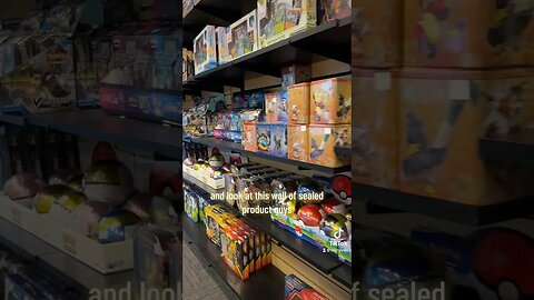 Pokemon shopping at a card shop (LOADED SHELVES) 🔥🛒