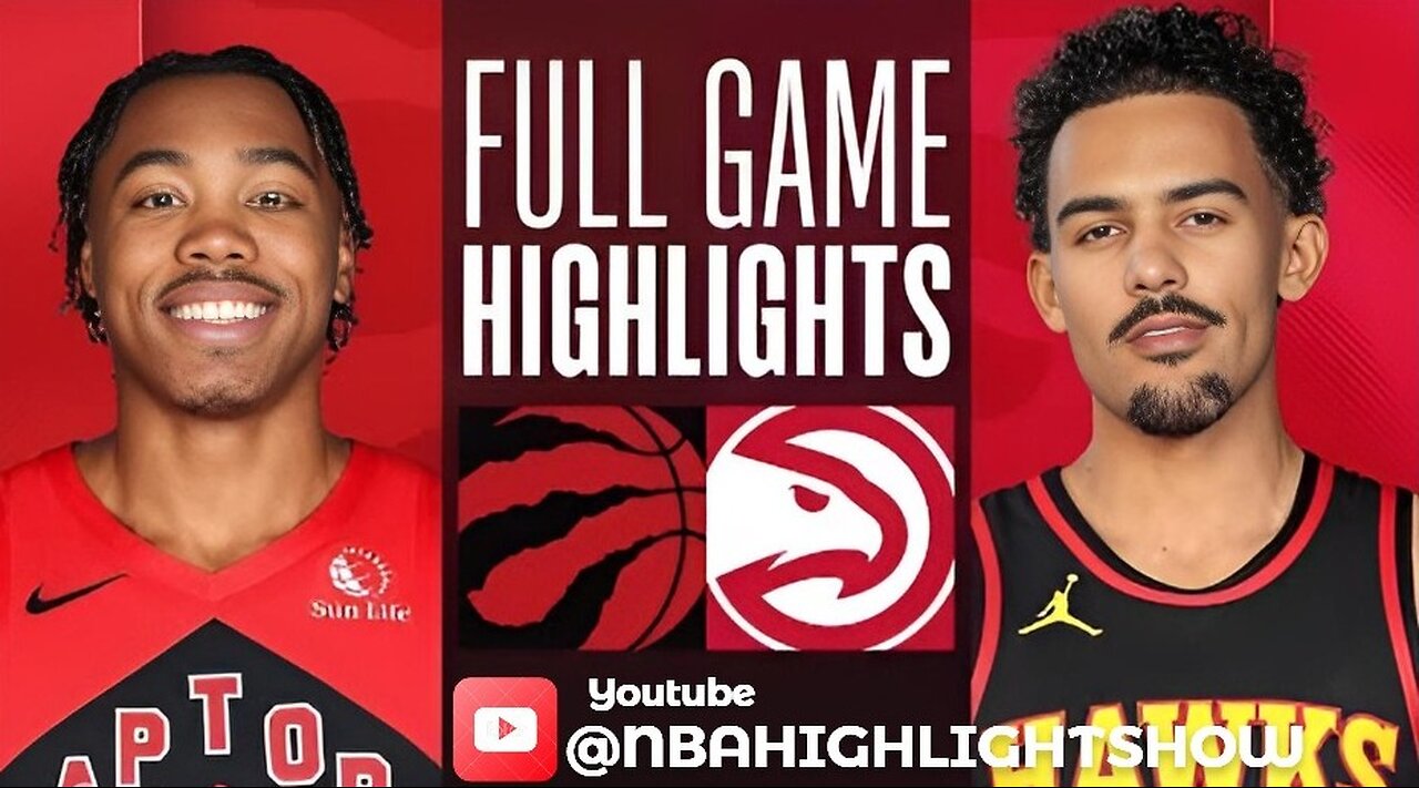 Atlanta Hawks vs Toronto Raptors Full Game Highlights _ Jan 28 _ 2024 NBA Season