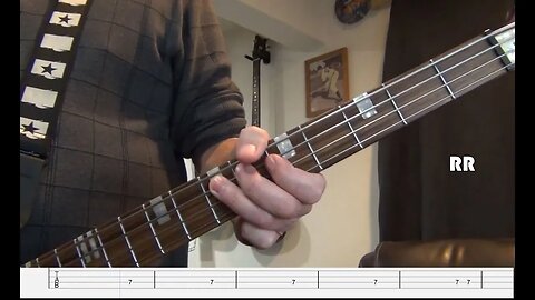 The Cars - Just What I needed - Bass Cover with Tab