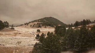 Amtrak California Zephyr in the Rocky Mountains