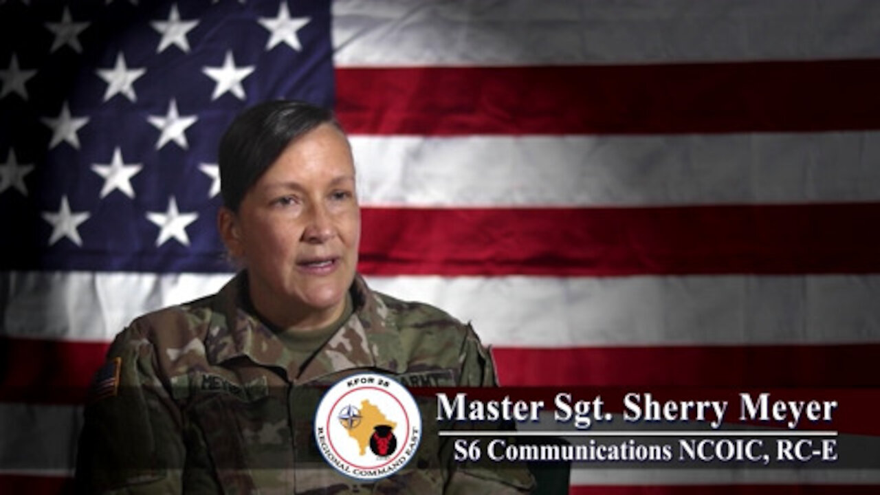 Iowa KFOR Soldier gives Women's History Month message