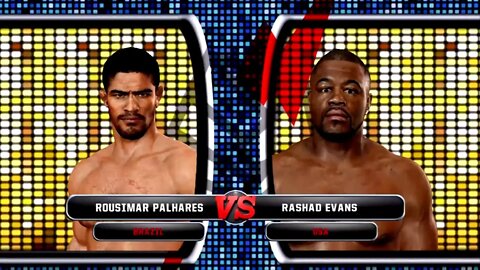 UFC Undisputed 3 Gameplay Rashad Evans vs Rousimar Palhares (Pride)