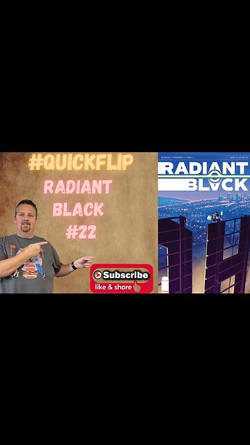 Radiant Black #22 from IMAGE COMICS Kyle Higgins,Ferigato #QuickFlip Comic Book Review #shorts