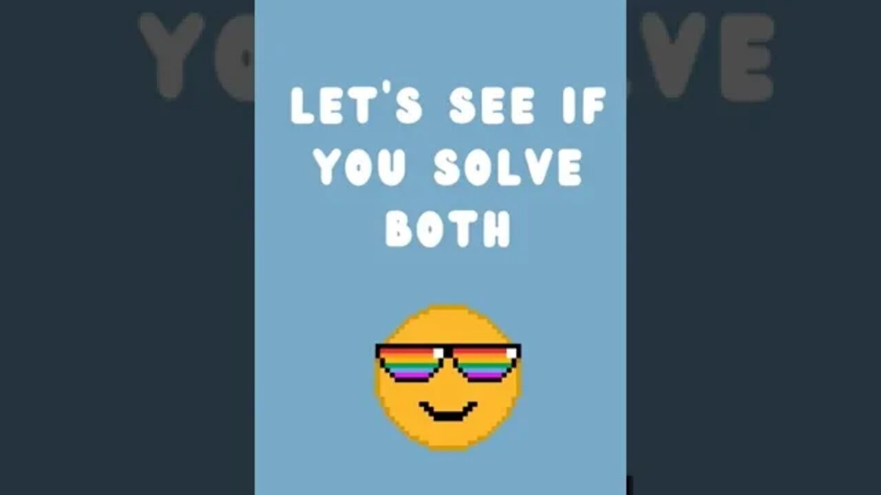 See if you can solve both 😎 | Guess the games