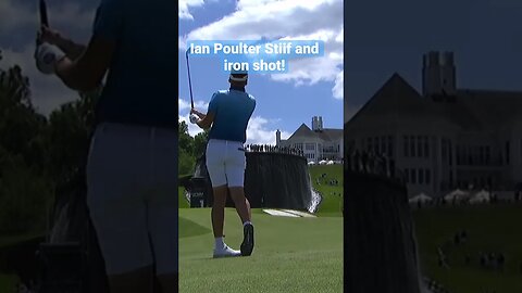 Ian Poulter stiffs one next to pin! #livgolf #golf #tomgillisgolf