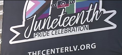 The Center in downtown Las Vegas hosts Juneteenth, Pride event