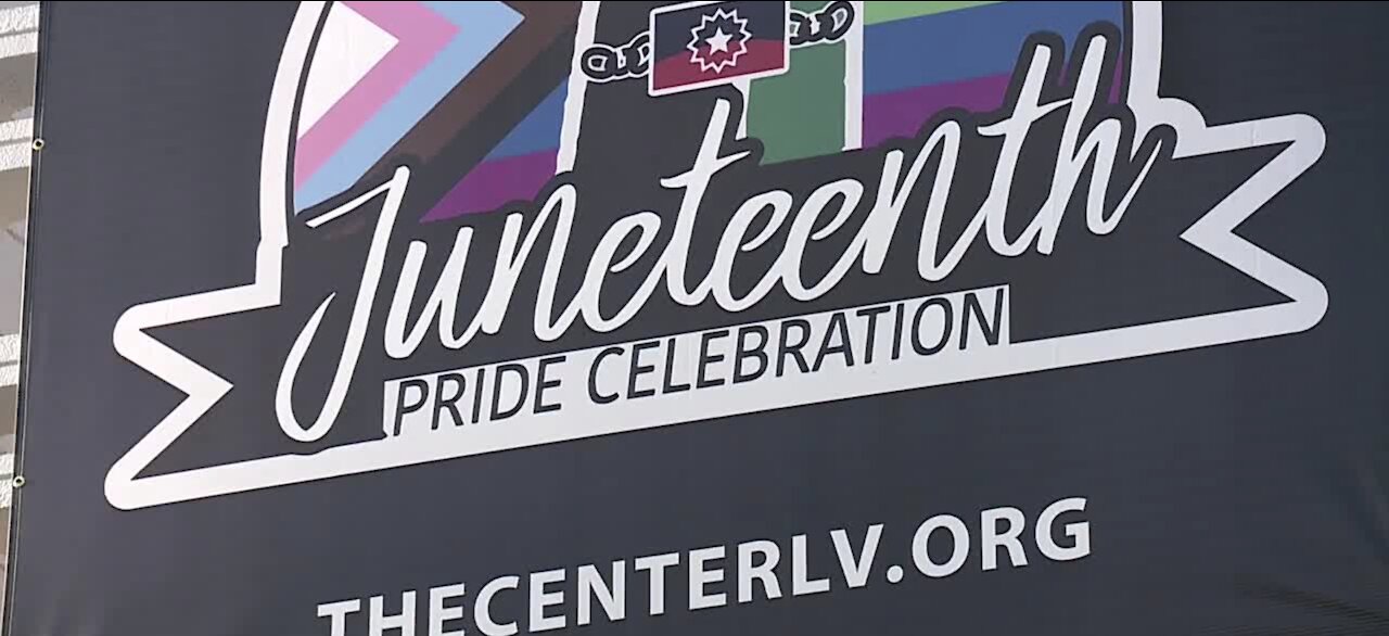 The Center in downtown Las Vegas hosts Juneteenth, Pride event