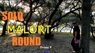 Solo Malort Disc Golf Round (Front 9)