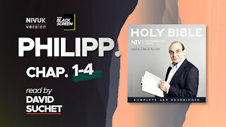 Sleep with God's Word: Read by Sir David Suchet |Philippians with Black Screen Edition