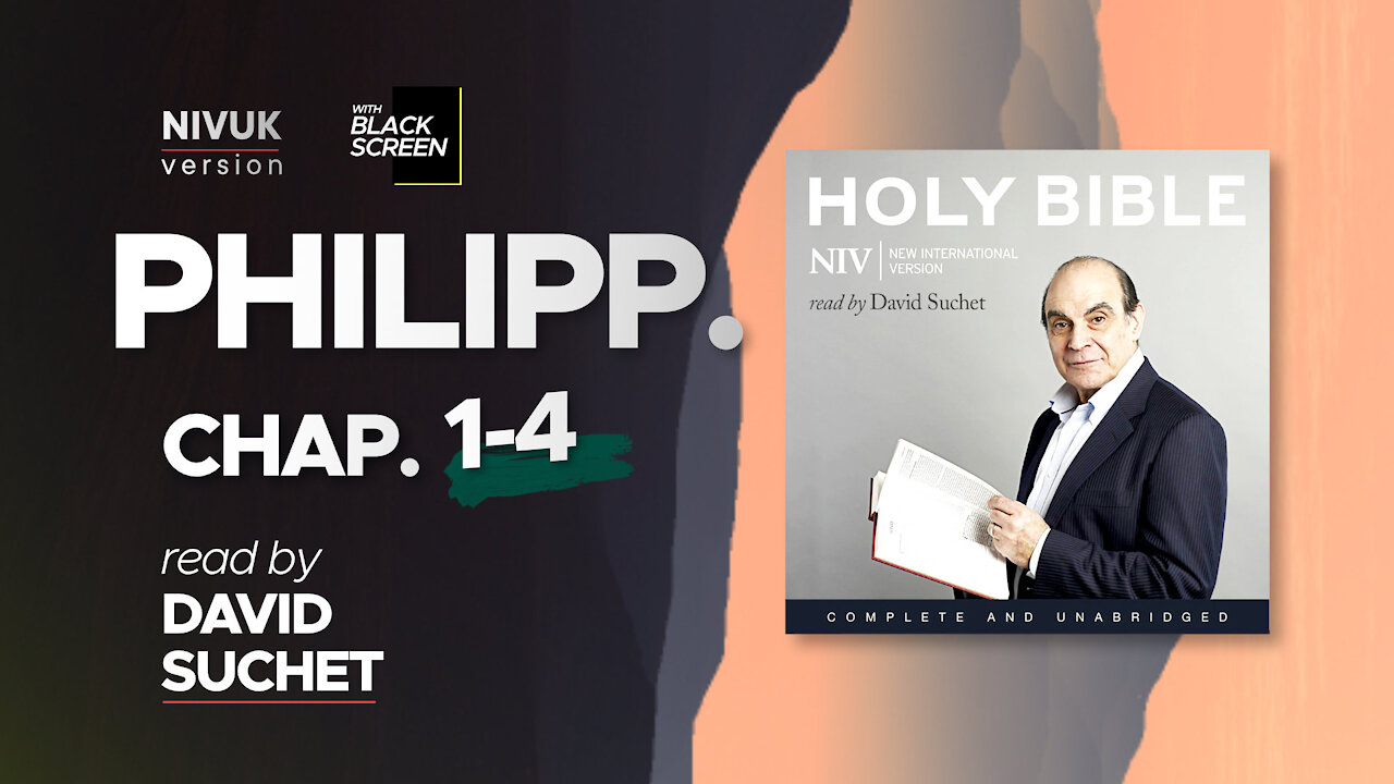 Sleep with God's Word: Read by Sir David Suchet |Philippians with Black Screen Edition