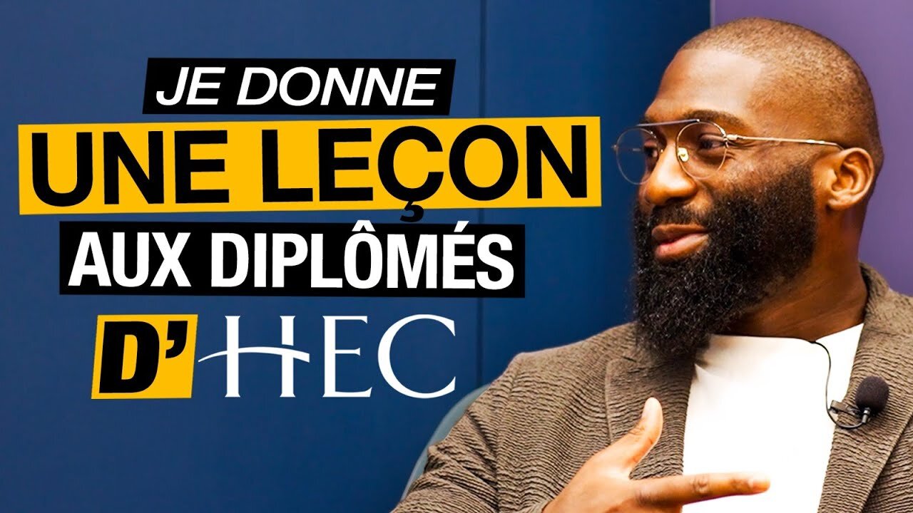 Je donne une leçon aux diplômés d'HEC [Flokossama]