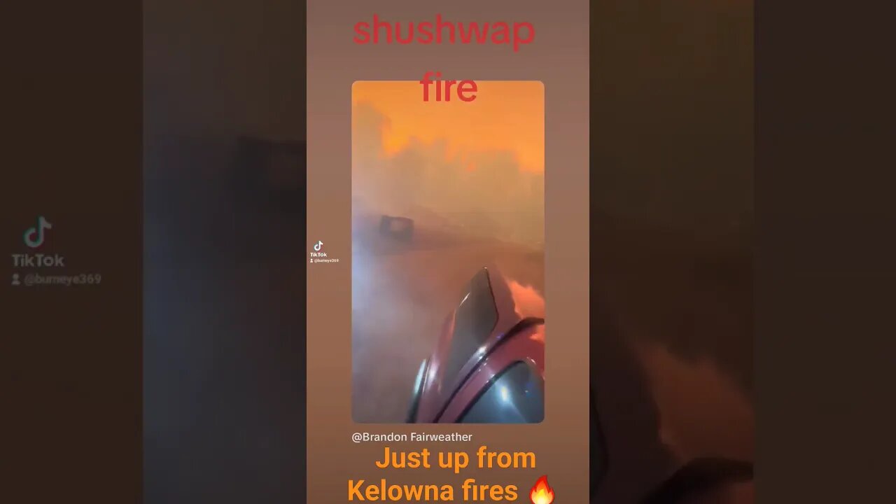 Shushwap BC Forrest #Fires 🔥 North of Kelowna Fires. All of interior BC on fire 🔥 #shorts #tragedy