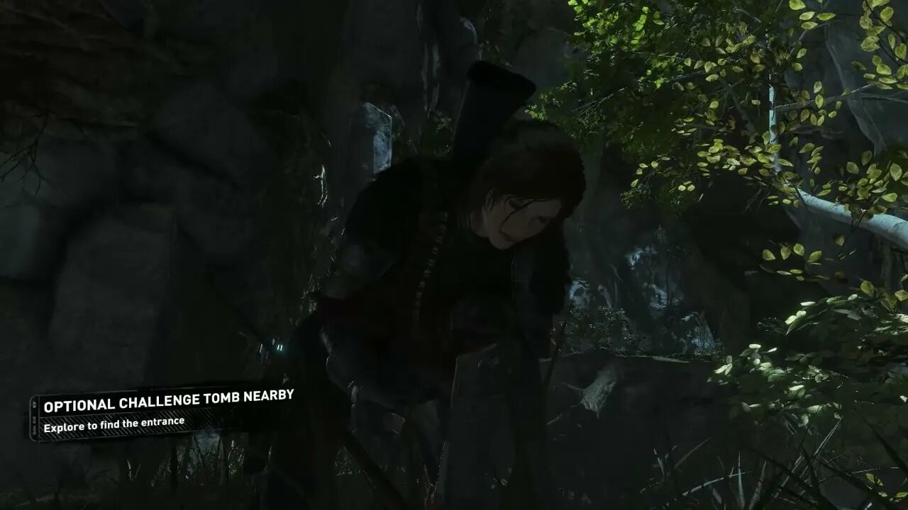 rise of the tomb raider p11 - landing shin first on a cliff edge