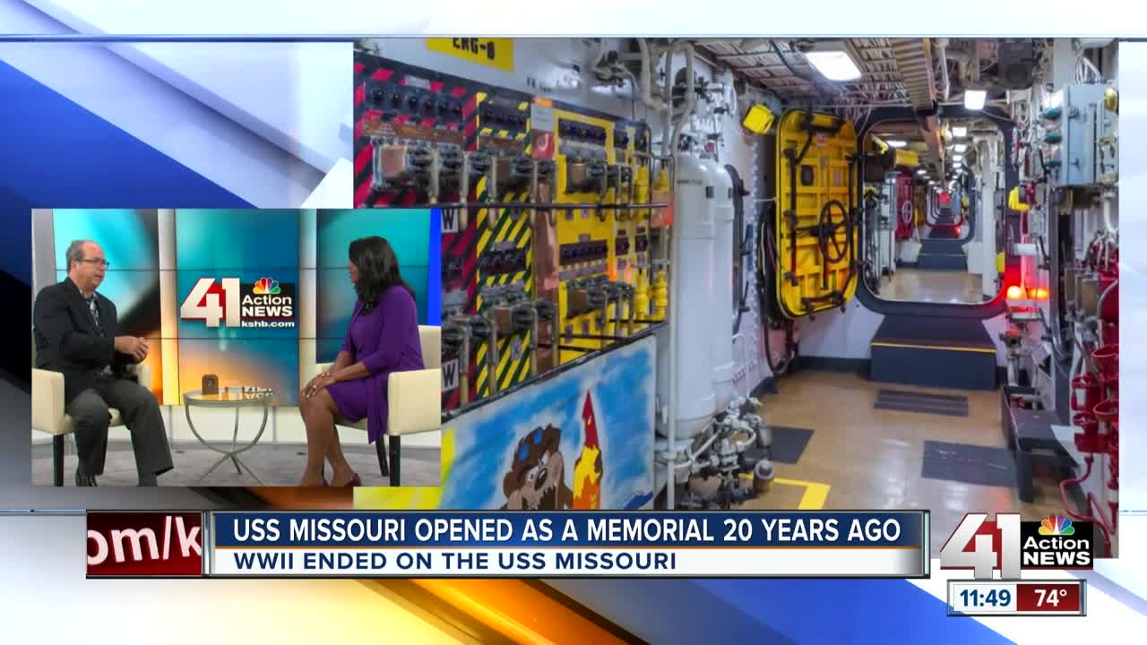 USS Missouri opened as a memorial 20 years ago