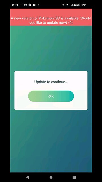 Pokemon go needs an update