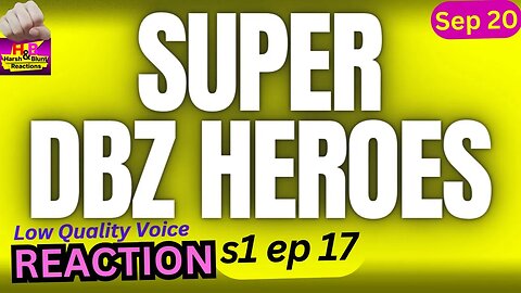 Hearts's godly attacks-cringe? | s1 ep 17 super dragon ball heroes anime reaction theory harsh&blunt