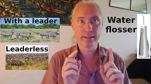 My Water flosser. Evil overpopulation fear vs The Good Alternative. Mass formation evolution