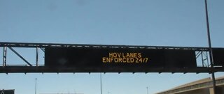 HOV violation enforcement begins on new Project Neon lanes