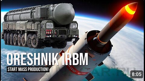 Finally! Russian President orders mass production of Oreshnik IRBM weapon for strategic forces