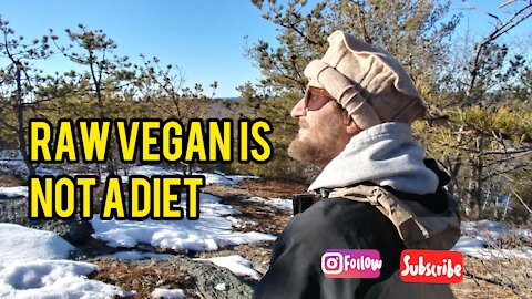 Raw Vegan is Not a Diet🍎