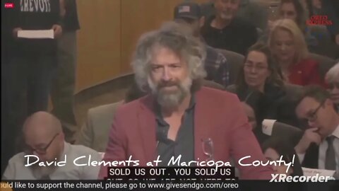 David Clements speaks truth at Maricopa County Board of Supervisors!
