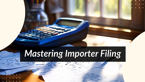 Enhancing Cargo Security: The Crucial Role of Importer Security Filing