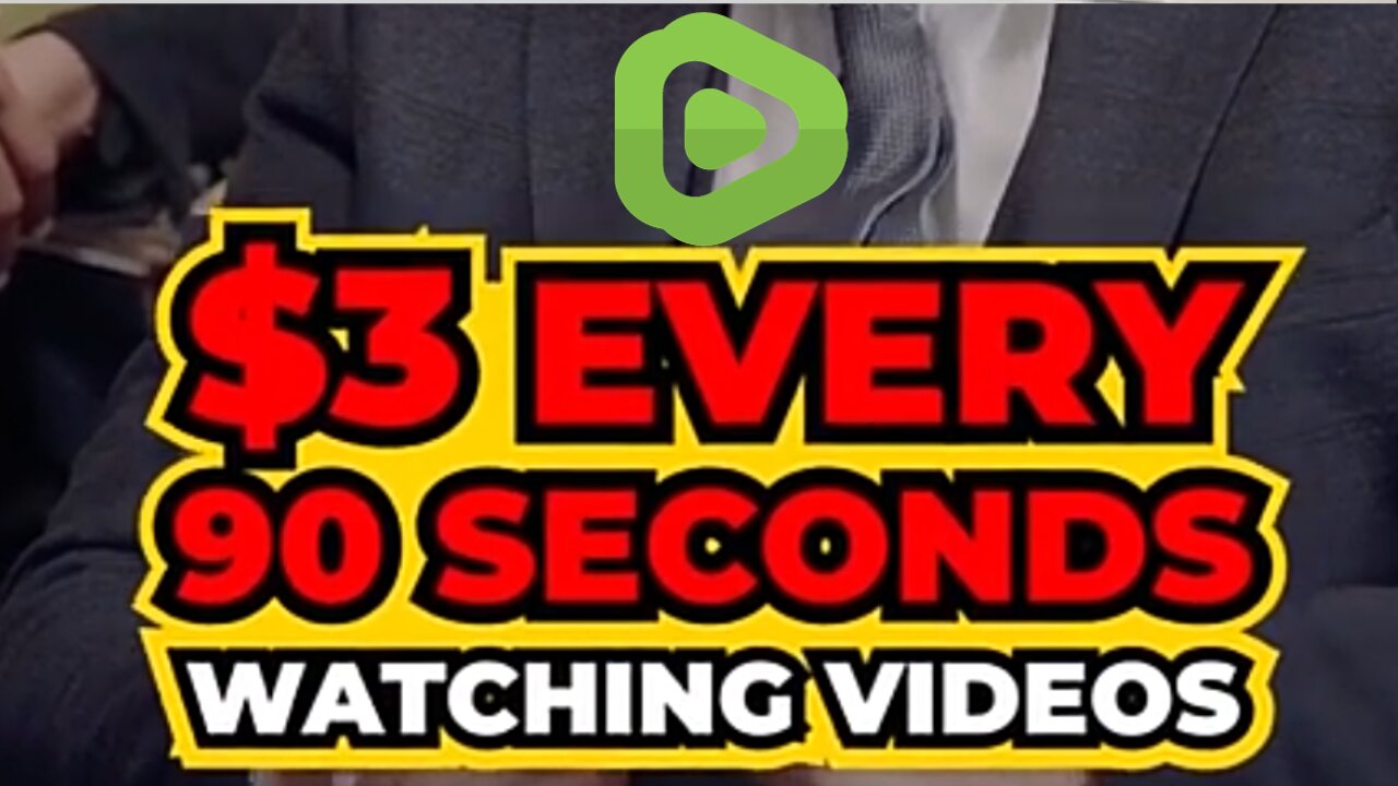 $3 EVERY 90 SECONDS WATCHING YOUTUBE VIDEOS⚠️