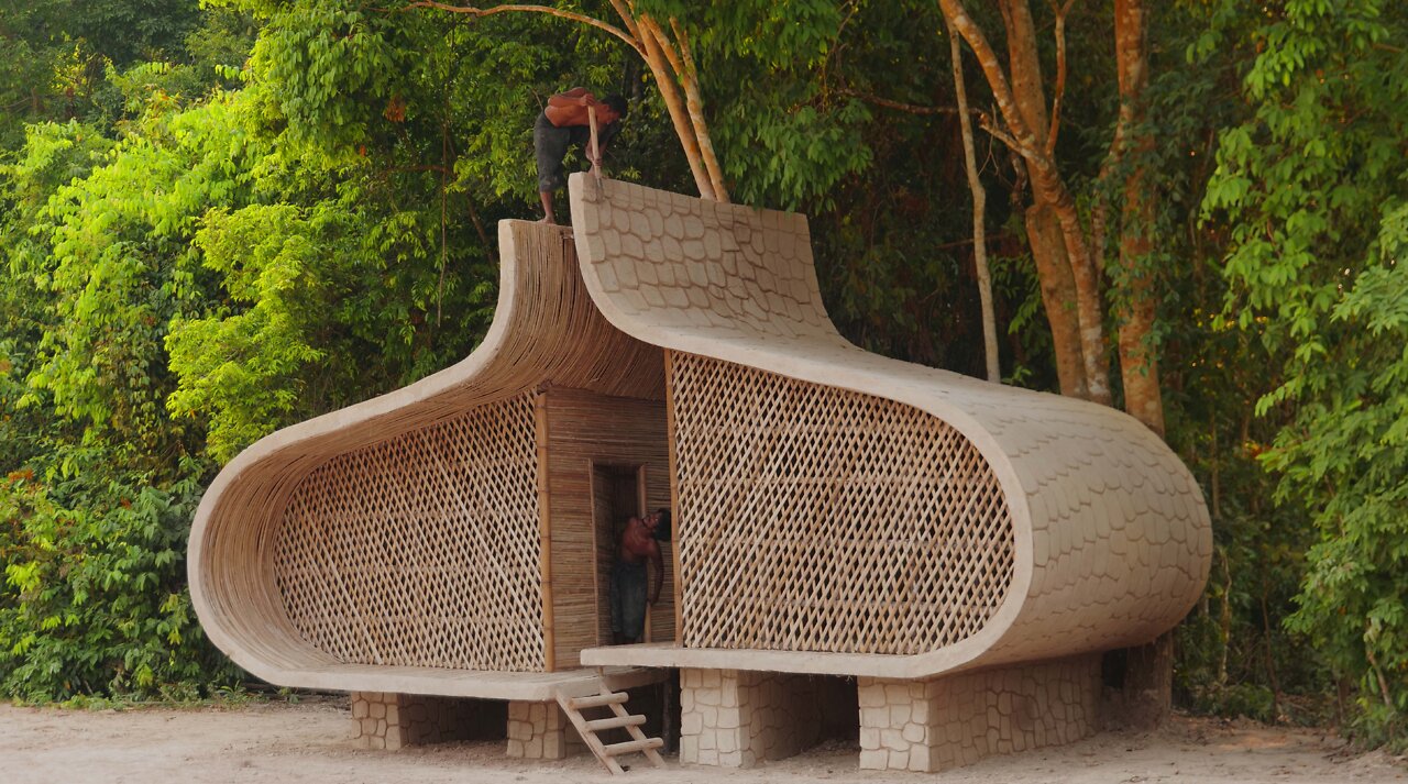 Building Jungle Twin Sister Villa With Décor Private Living Room