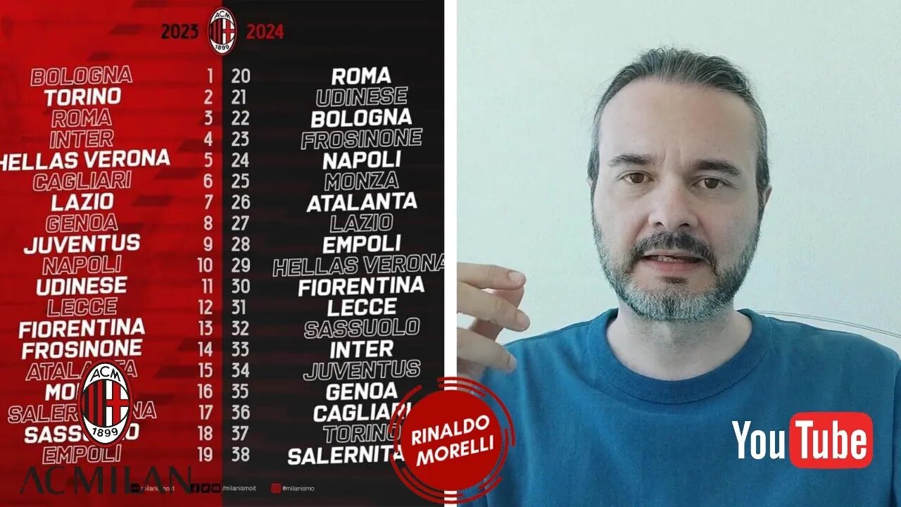 MILAN, ecco il calendario! Avvio complicato, necessità di avere il centrocampo completo quanto prima