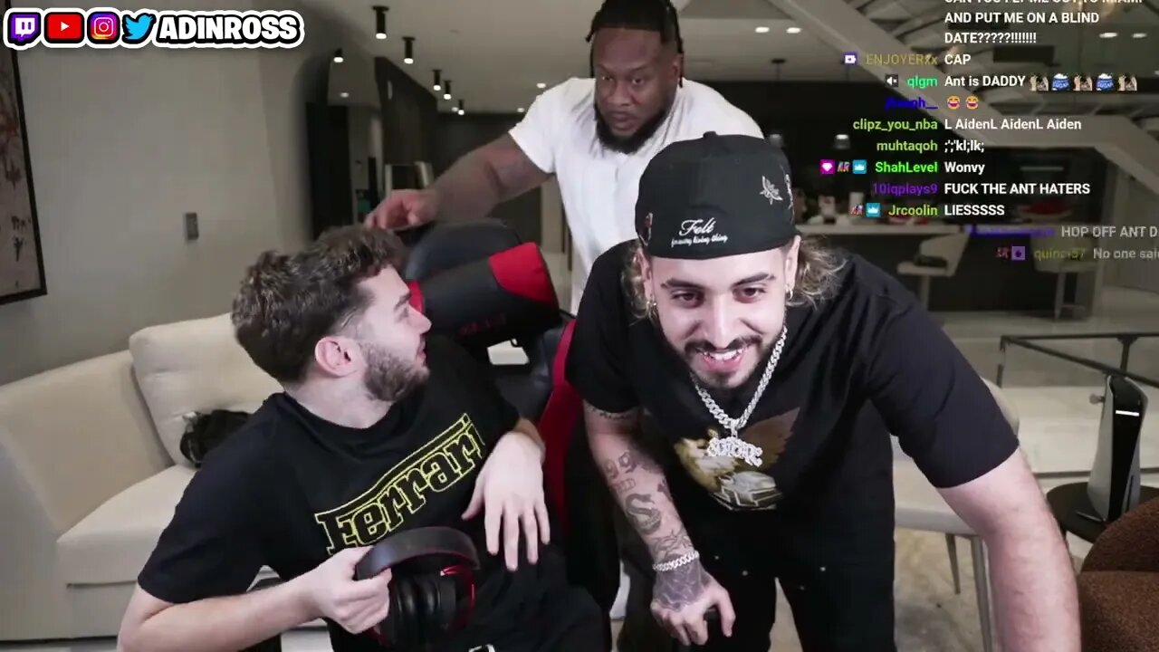 Adin Ross - November 22 2022 (2022-11-22) Full Stream VOD | PUTTING VIRGINS ON A BLIND DATES