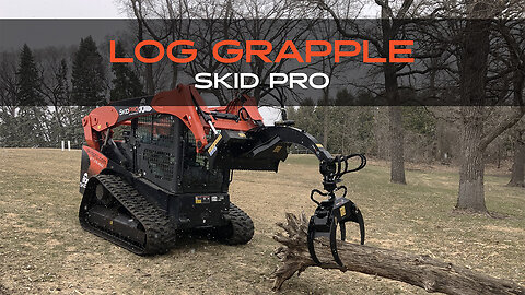 Mastering Logging with Skid Pro's Log Grapple Attachment