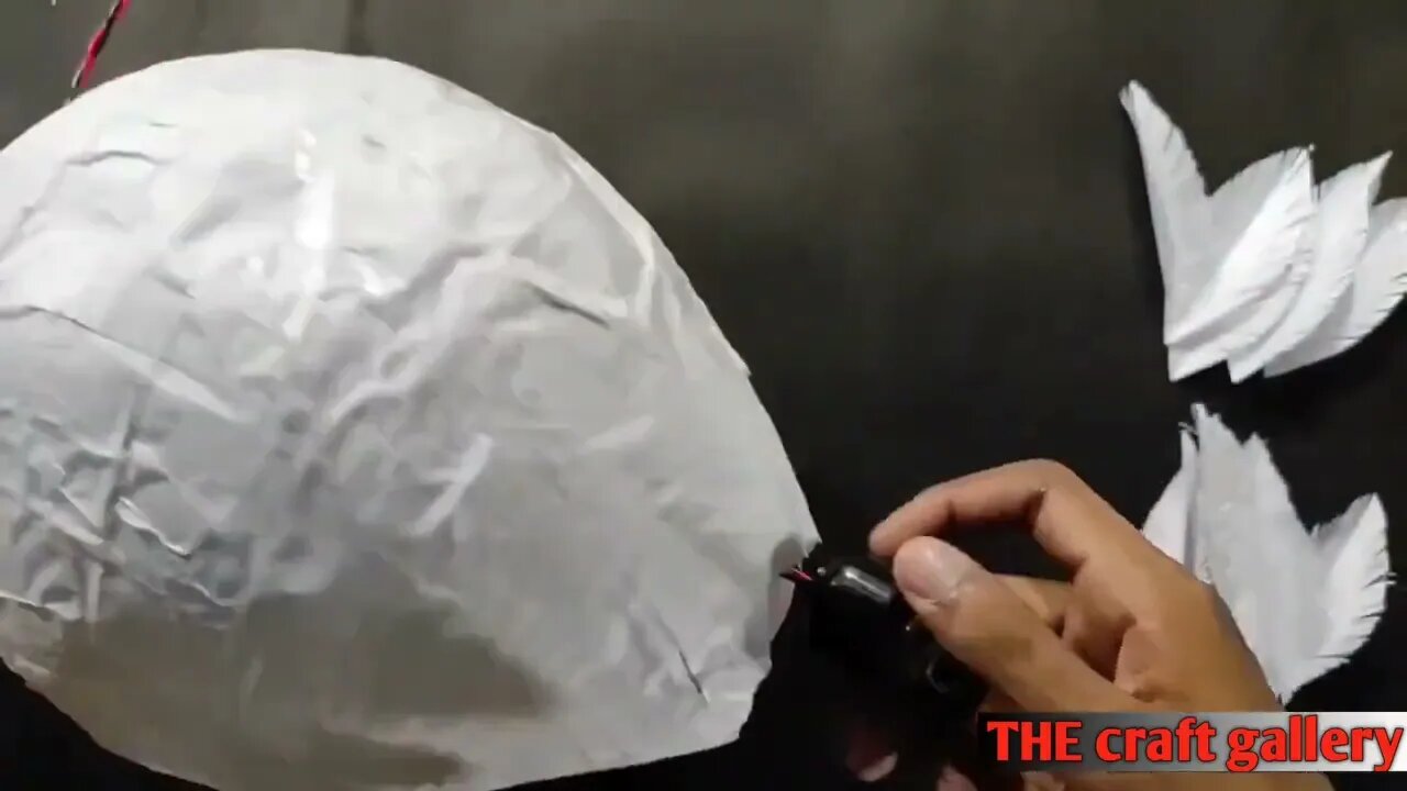 Paper Light Lamp | Paper Craft Light Ball | Wall Decorative Idea | DIY Crafts
