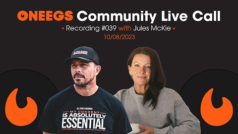 Oneegs CLC#039 with Jules McKee - Gut Healing Specialist