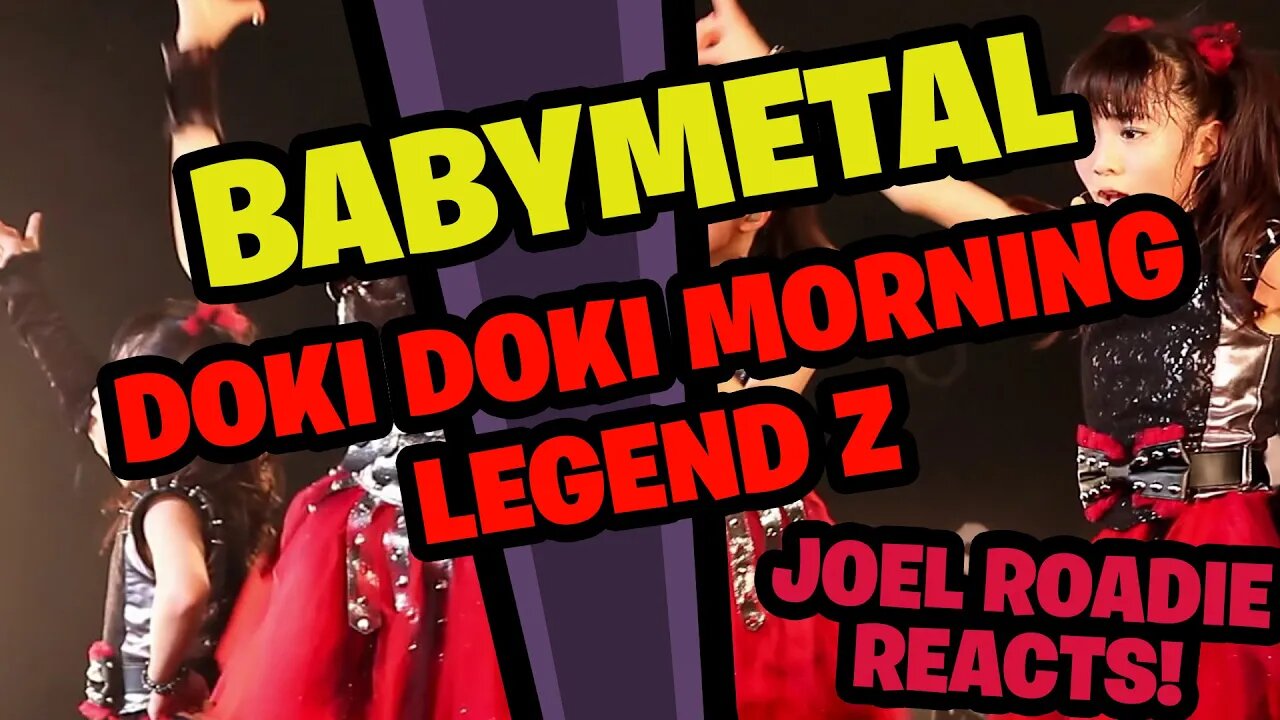 BABYMETAL LEGEND“Z” Live 2013 - Doki Doki Morning 4K - Roadie Reacts