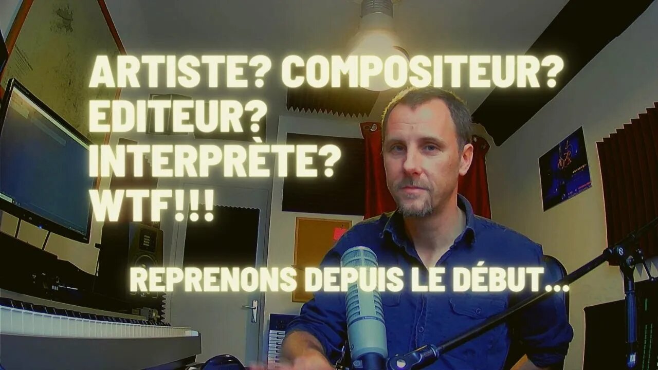 Artiste/Editeur/Musicien/Auteur/Interprète/Compositeur... Qui fait quoi? Je vous donne les BASES!