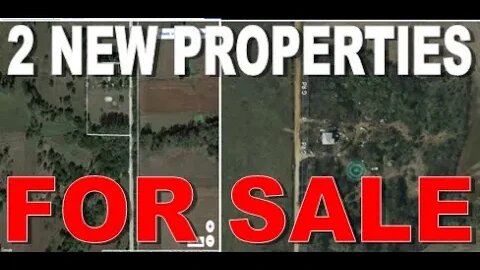 2 NEW properties for sale