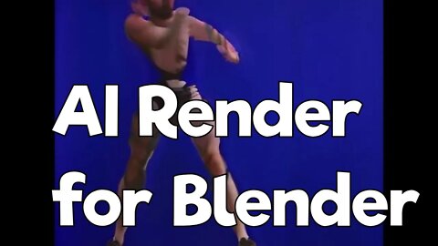 A Very Brief Introduction to Render AI for Blender