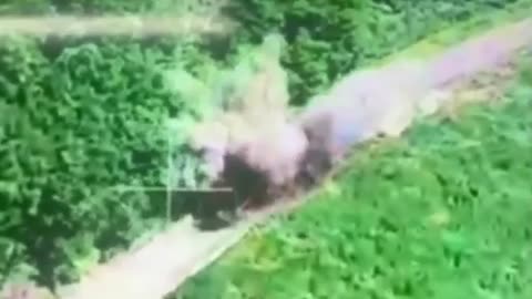 ⚔️ Epic Direct Ukrainian Artillery Strike on Lone Russian | Real Combat Footage