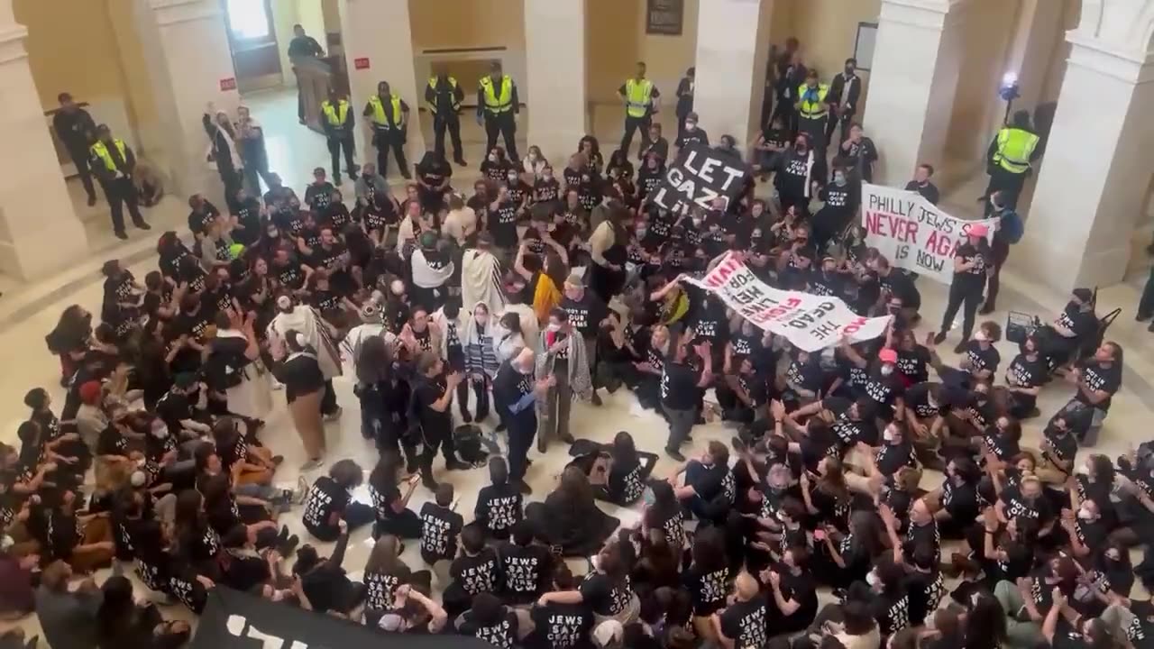 Proteste pro Palestina - Ebrei in Campidoglio