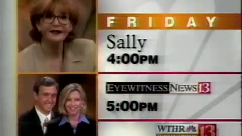 November 22, 1996 - WTHR Promo for Sally Jessy Raphael