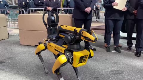 ~THE NYPD IS TESTING A ROBOT DOG ~