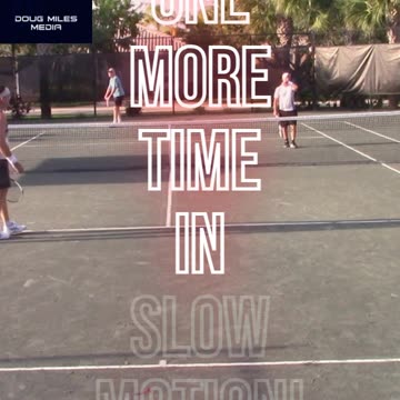 SERVE AND VOLLEY PUT AWAY FOR THE POINT!