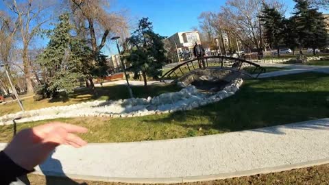 ESCAPING ANGRY GIRLFRIEND (Epic parkour POV) (italian girlfriend)