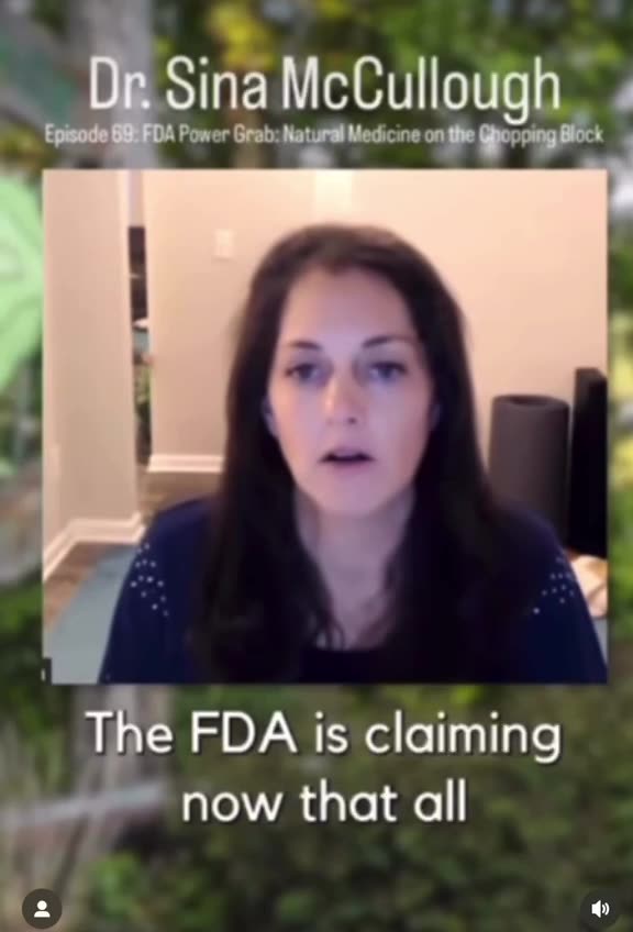 FDA is now claiming that all homeopathic drugs are illegal.