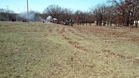 Round mountain (Okla.) re-enactment