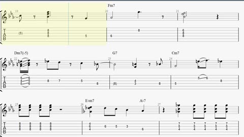 How to play Blue Bossa on guitar