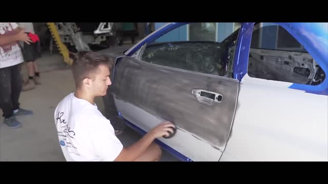 BUILDING A R34 SKYLINE body in MINUTES | Poor Man's GTR #01