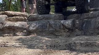 KungFooMASTA driving up rock ledge Tuttle ORV