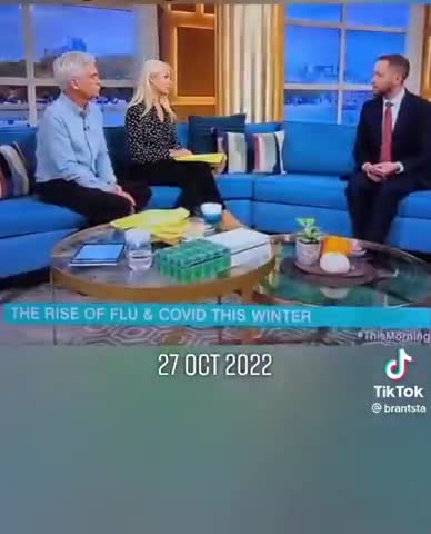 Big Pharma shills Phillip Schofield & Holly Willoughby still pushing VAX LIES- Oct 27th